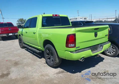 2017 Ram 1500 Sport 4X4 5'7 Box from USA, damaged, VIN 1C6RR7MT2HS827533